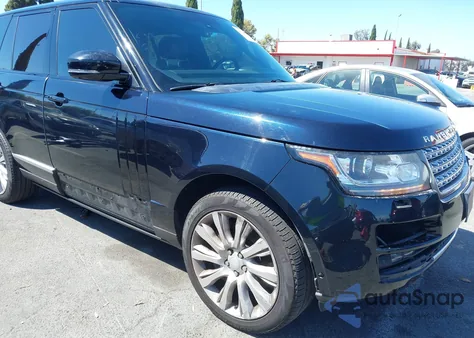 2014 Land Rover Range Rover 5.0L V8 Supercharged/5.0L V8 Supercharged Ebony Edition z USA, uszkodzony, nr VIN SALGS2EF6EA140646